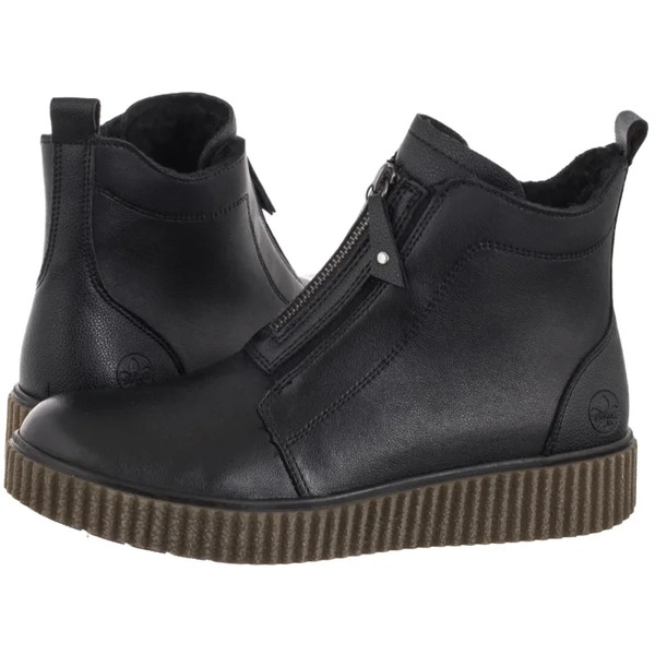  Rieker Botki Czarne Y4354-00 Black (ri317-a) Rieker 