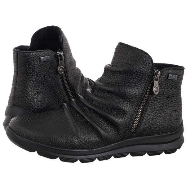  Rieker Botki Czarne Z0056-00 Black (ri295-a) Rieker 