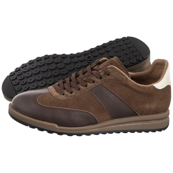  Ryłko Sneakersy Brązowe D1rz2_u_ _4tx (ry1126-a) Ryłko 
