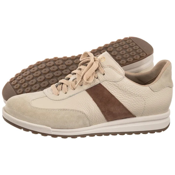  Ryłko Sneakersy Kremowe D1rz2_u_ _5tx (ry1126-b) Ryłko 