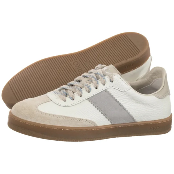  Ryłko Sneakersy Kremowy/beżowy 0ery6_p1 _7fv (ry1271-b) Ryłko 
