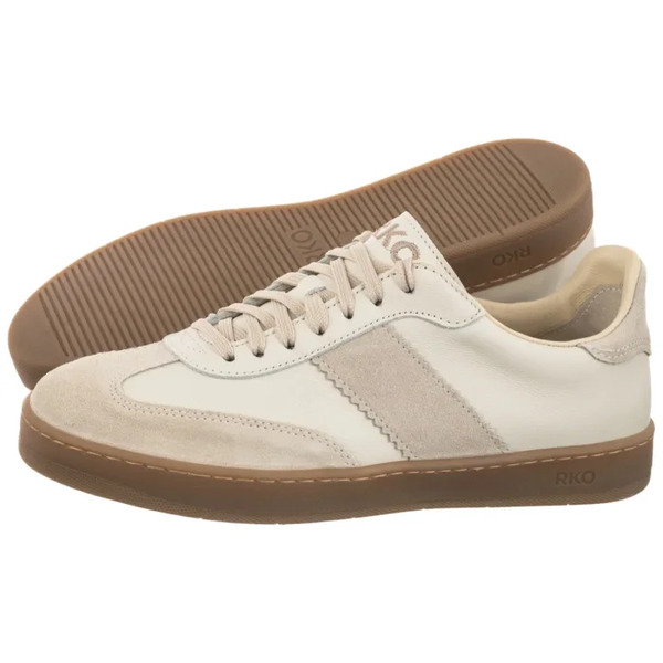  Ryłko Sneakersy Kremowy+beżowy 0ery6_p1 _8fvf (ry1271-a) Ryłko 