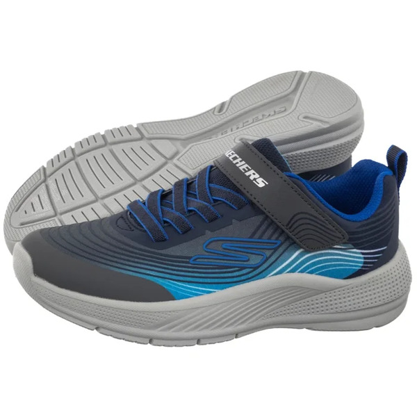  Skechers Buty Sportowe Microspec Advance Navy/blue 403926l/nvbl (sk331-a) Skechers 