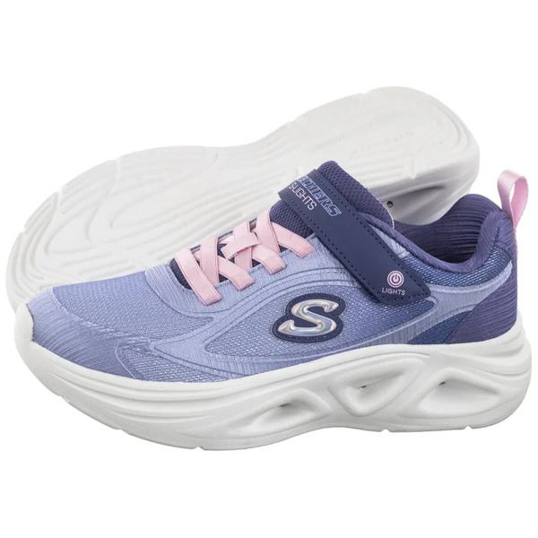  Skechers Buty Sportowe S Lights Sola Glow 2.0 Nvy/pink 303729l/nvpk (sk334-a) Skechers 