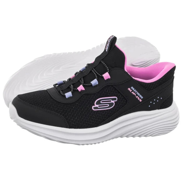  Skechers Sneakersy Bounder Pro Slip-ins Black 303690l/blk (sk337-b) Skechers 