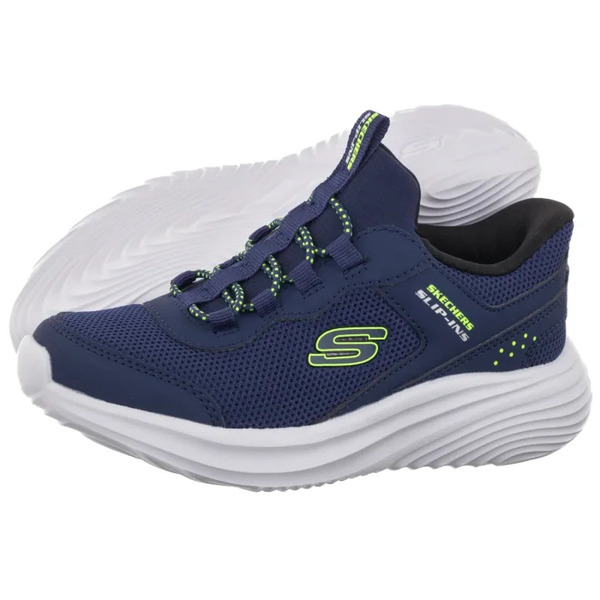  Skechers Sneakersy Bounder Pro Slip-ins Navy 404208l/nvy (sk333-a) Skechers 