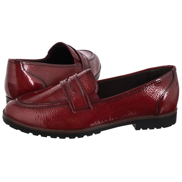  Tamaris Mokasyny Czerwone 1-24239-42 524 Red Patent (tm558-a) Tamaris 