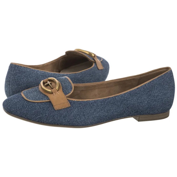  Tamaris Mokasyny Niebieskie 1-22144-44 802 Denim (tm527-a) Tamaris 