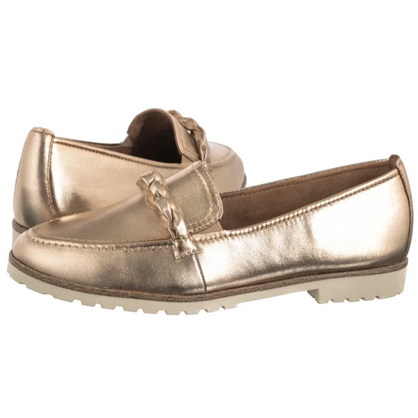  Tamaris Mokasyny Złote 1-24200-42 900 Bronce (tm432-d) Tamaris 