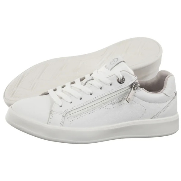  Tamaris Półbuty Białe 1-23709-44 100 White (tm583-a) Tamaris 