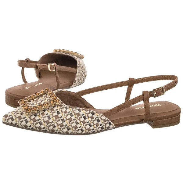  Tamaris Sandały Brązowe 1-29403-42 320 Nature Comb (tm576-a) Tamaris 
