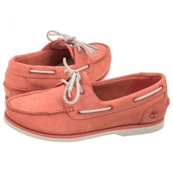  Timberland Mokasyny Classic Boat Unlined Crabapple A1nb9 (ti65-a) Timberland 