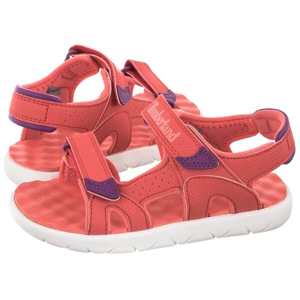  Timberland Sandały Perkins Row Strap Sandal Dark Pink 0a2d1r 801 (ti107-a) Timberland 