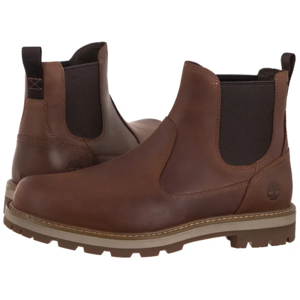  Timberland Sztyblety Britton Road Mid Chelsea Boot Rust Full Grain 0a6a4w Em6 (ti141-b) Timberland 