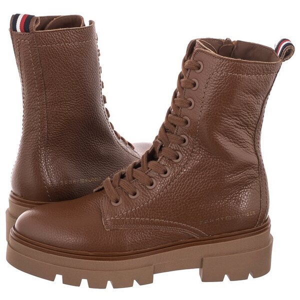  Tommy Hilfiger Trzewiki Monochromatic Lace Up Boot Fw0fw06732 Gvi (th586-b) Tommy Hilfiger 