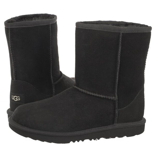  Ugg Buty Kids Classic Ii 1017703 Blk (ua82-a) Ugg 