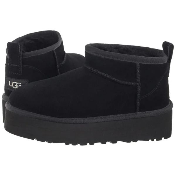  Ugg Buty Kids Classic Ultra Mini Platform 1157791k Blk (ua115-b) Ugg 