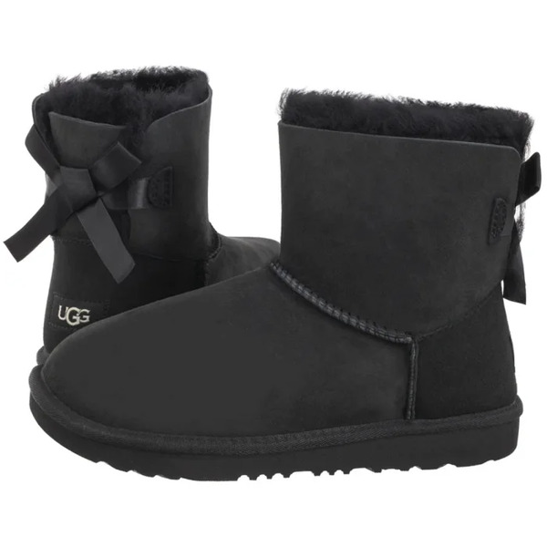  Ugg Kozaki K Mini Bailey Bow Ii 1017397k Blk (ua119-a) Ugg 