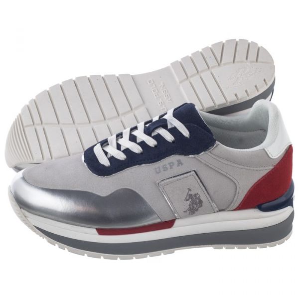  U.s. Polo Assn. Sneakersy Amy Suede-whi-blu Cher4195s0/sy1 (us19-a) U.s. Polo Assn. 