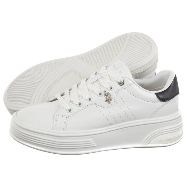  U.s. Polo Assn. Sneakersy Asuka001a Whi-blk Asuka001w/4l1 (us187-a) U.s. Polo Assn. 
