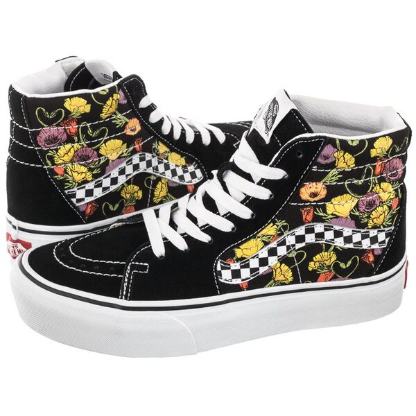  Vans Buty Sk8-hi Platform Poppy Checkerboard Black Vn0a5ky2bml1 (va369-a) Vans 