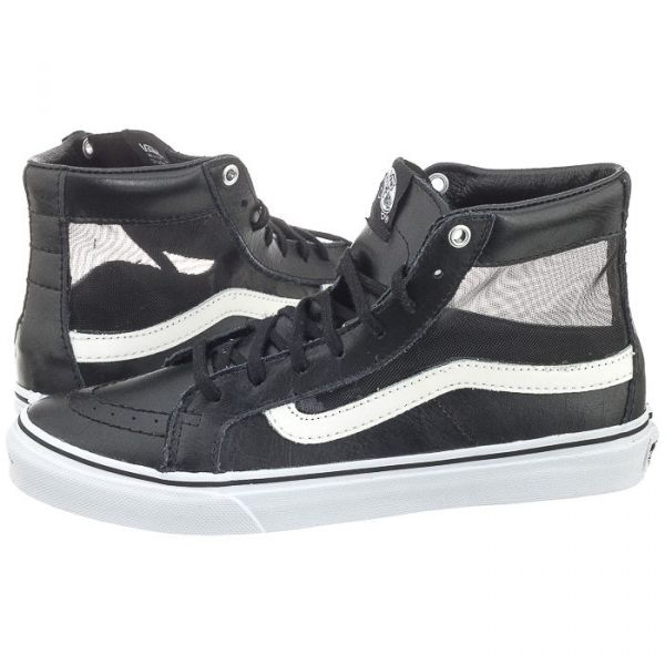  Vans Buty Sk8-hi Slim Cutout (mesh) Blk/wht V4kzisj (va125-a) Vans 