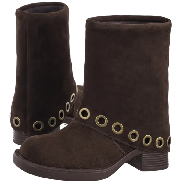  Venezia Botki Brązowe V443-00822-02bro (ve884-a) Venezia 