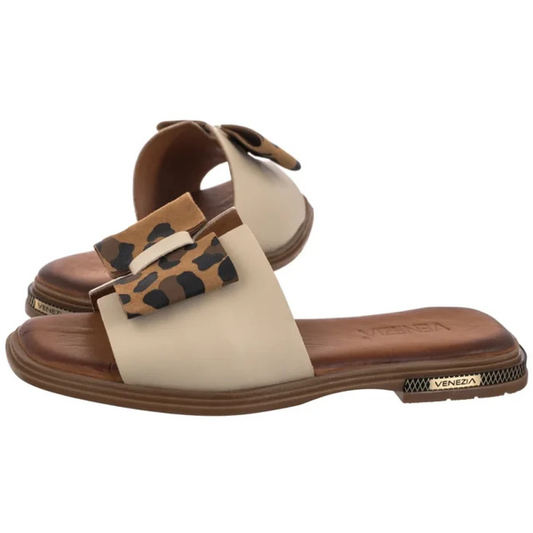  Venezia Klapki Beżowe L070letaobk033 (ve851-a) Venezia 