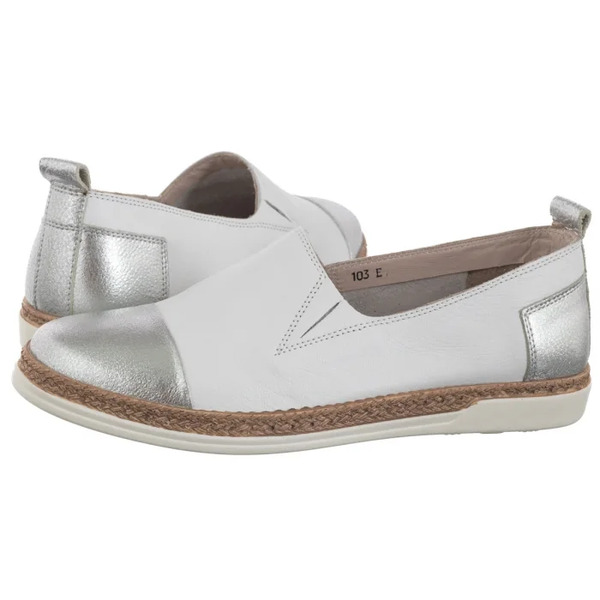  Venezia Mokasyny Białe M001lewsobm089 (ve837-a) Venezia 