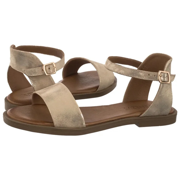  Venezia Sandały Złote H020nugoobs045 (ve863-b) Venezia 