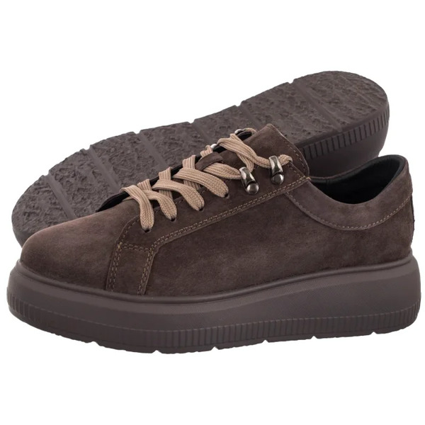  Venezia Sneakersy Brązowe V408-00378-02bro (ve907-a) Venezia 