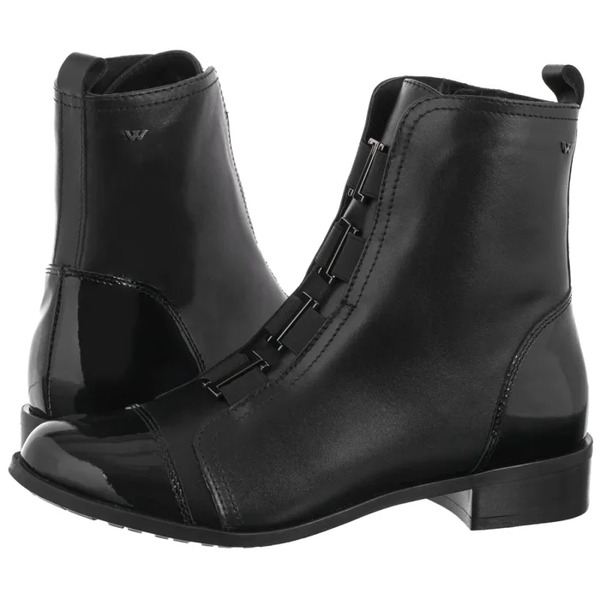  Wojas Botki Czarne 55068-71 (wo334-a) Wojas 