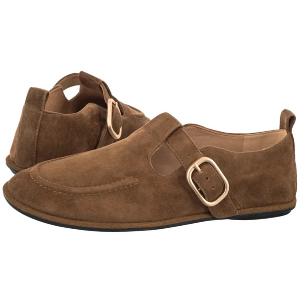  Wojas Loafersy Brązowe 46396-63 (wo387-a) Wojas 