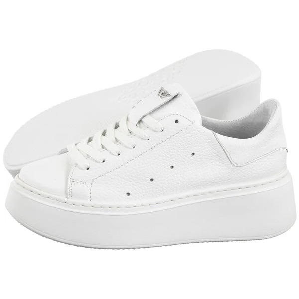  Wojas Sneakersy Białe 46285-59 (wo253-a) Wojas 