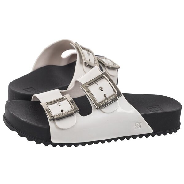  Zaxy Klapki Partner Iii Fem Hh285159/90042 Black/white (za169-e) Zaxy 