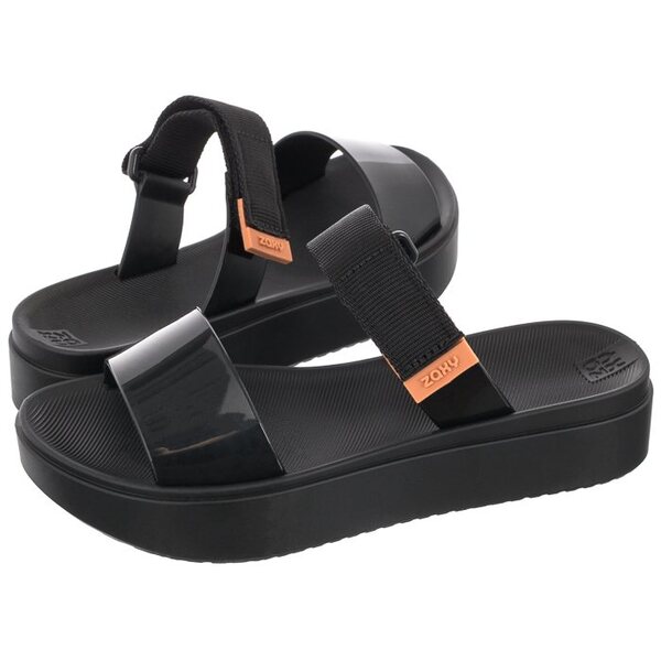 Zaxy Klapki Step Tam Fem 18166/90788 Czarne (za151-b) Zaxy 