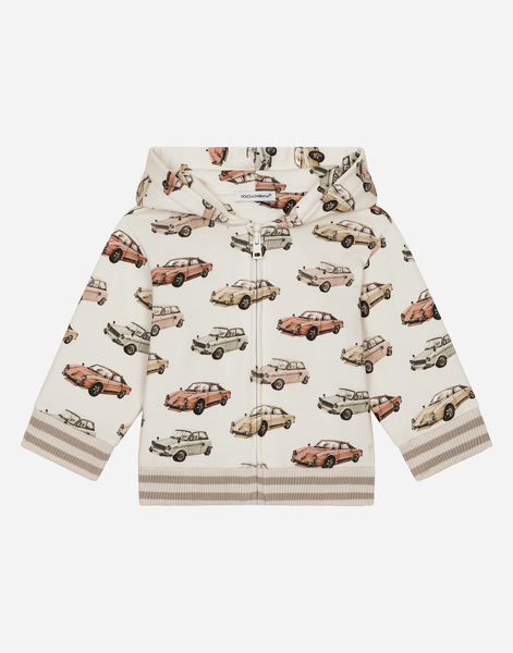  Dolce & Gabbana Dolce & Gabbana Cappuccio Con Zip - Man Topwear Print 3/6 Months 