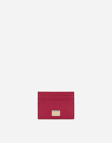  Dolce & Gabbana Dolce & Gabbana Card Holder With Tag - Woman Wallets And Small Leather Goods Fuchsia Leather Onesize 
