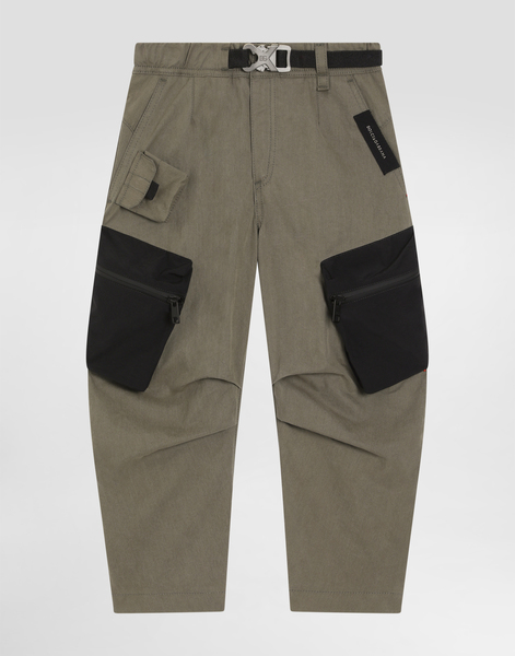  Dolce & Gabbana Dolce & Gabbana Jogging Trousers In Vintage Technical Canvas - Man Trousers And Shorts Multicolor 8 Years 