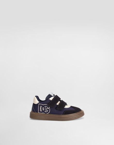  Dolce & Gabbana Dolce & Gabbana Leather And Nylon Dg Original Low-top Sneakers - Man Shoes For First Steps (19-26) Blue 20 