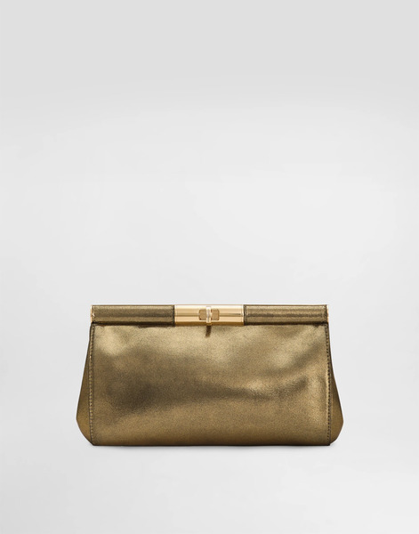  Dolce & Gabbana Dolce & Gabbana Marlene Shoulder Bag - Woman Clutches And Mini Bags Gold Onesize 