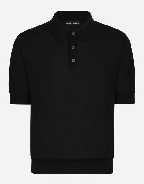  Dolce & Gabbana Dolce & Gabbana Polo M/c - Man Sweaters And Cardigans Black 46 