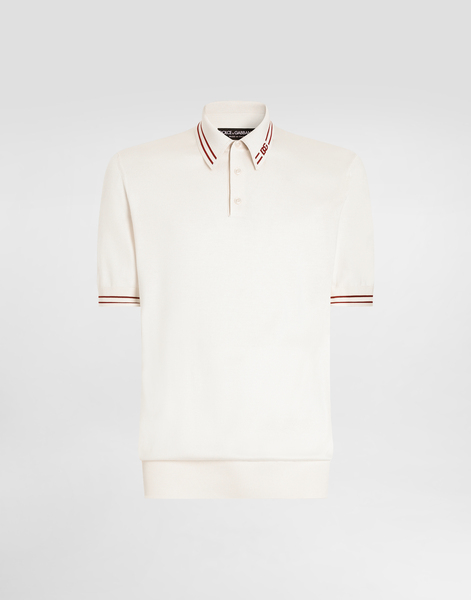  Dolce & Gabbana Dolce & Gabbana Polo M/c - Man Sweaters And Cardigans White 50 