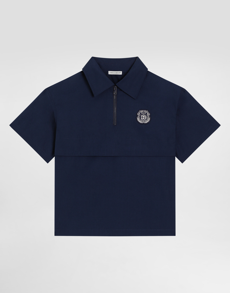  Dolce & Gabbana Dolce & Gabbana Poplin Shirt - Man Shirts Blue 12 Years 