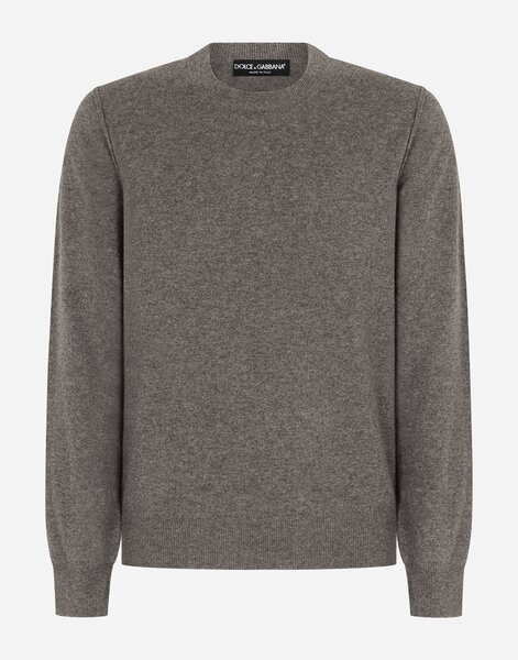  Dolce & Gabbana Dolce & Gabbana Pull Girocollo - Man Sweaters And Cardigans Gray 58 