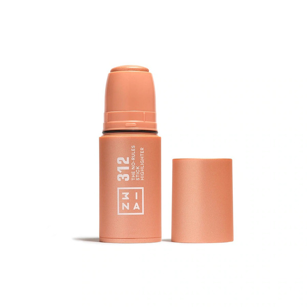  3ina The No - Rules Stick Highlighter Róż Do Policzków 5 G 312 - 312 Rose Gold 