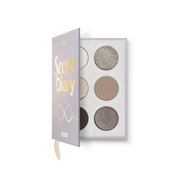  Affect Storyteller Collection Secret Diary Mini Paleta Cieni Cienie Do Powiek 76,8 G 76.8 G 