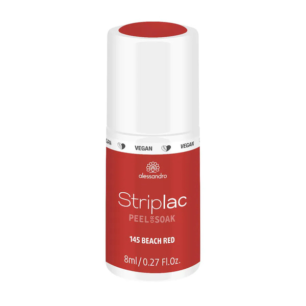  Alessandro Striplac Striplac Peel Or Soak - Vege Lakiery Do Paznokci 8 Ml 145 - Beach Red 