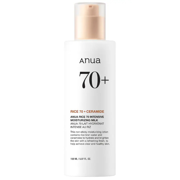  Anua Rice 70% Intensive Moisturizing Milk Kremy Do Twarzy 150 Ml 