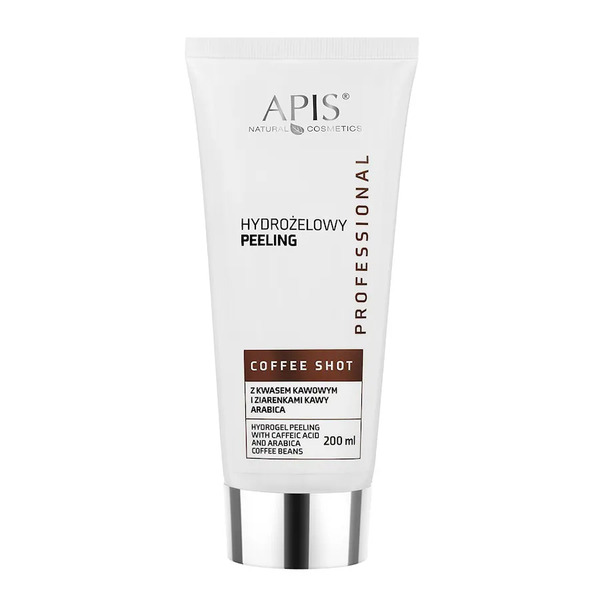  Apis Coffee Shothydrożelowy Peeling Z Kwasem Kawowym I Ziarenkami Kawy Arabica / 200 Ml Peeling Do Twarzy Damski 